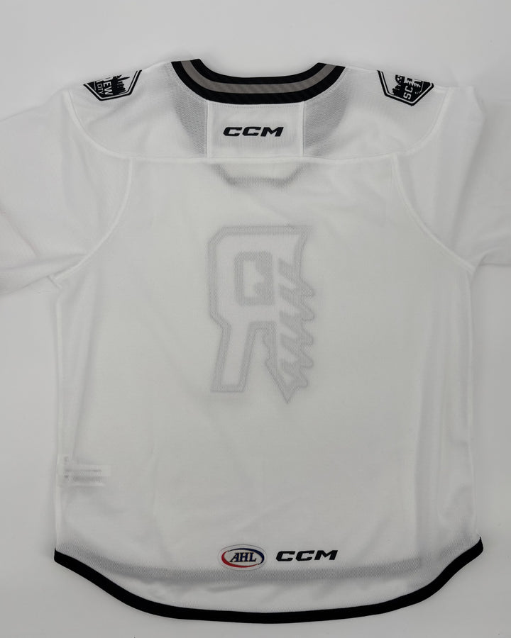 Rockford IceHogs Youth White Screw City CCM Jersey