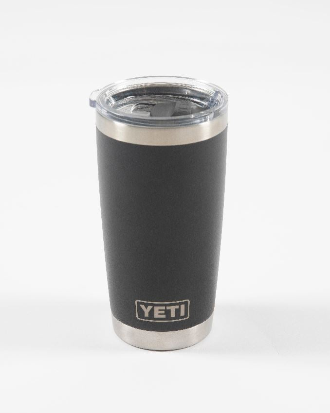 YETI Chicago Blackhawks Centennial 20 oz Black Rambler Tumbler