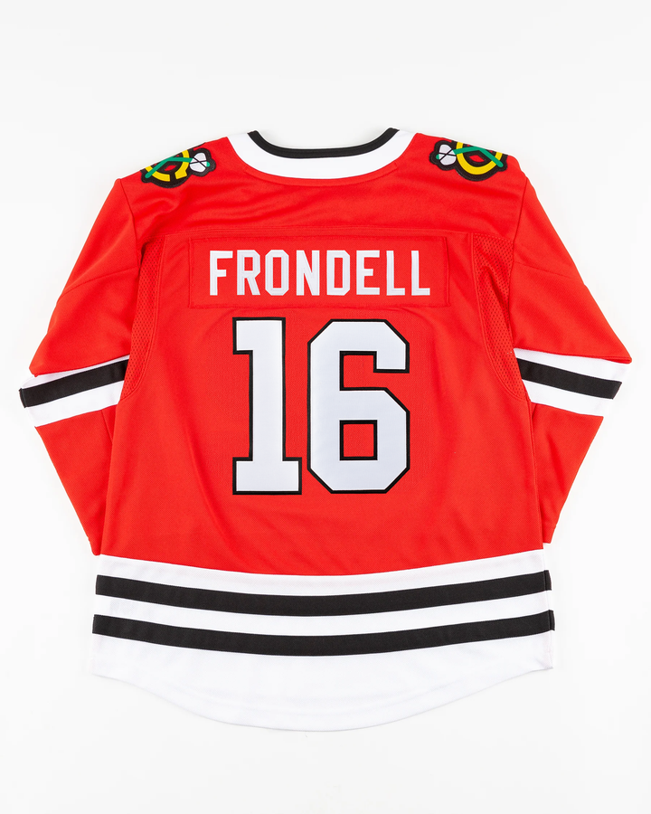 Youth Chicago Blackhawks Anton Frondell Home Premier Jersey