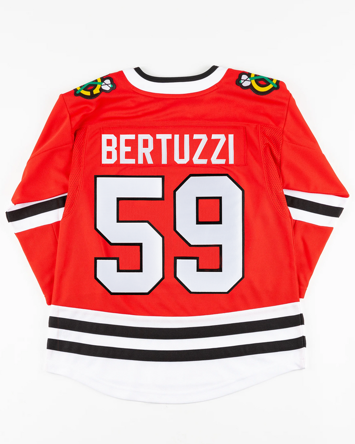 Youth Chicago Blackhawks Tyler Bertuzzi Home Premier Jersey