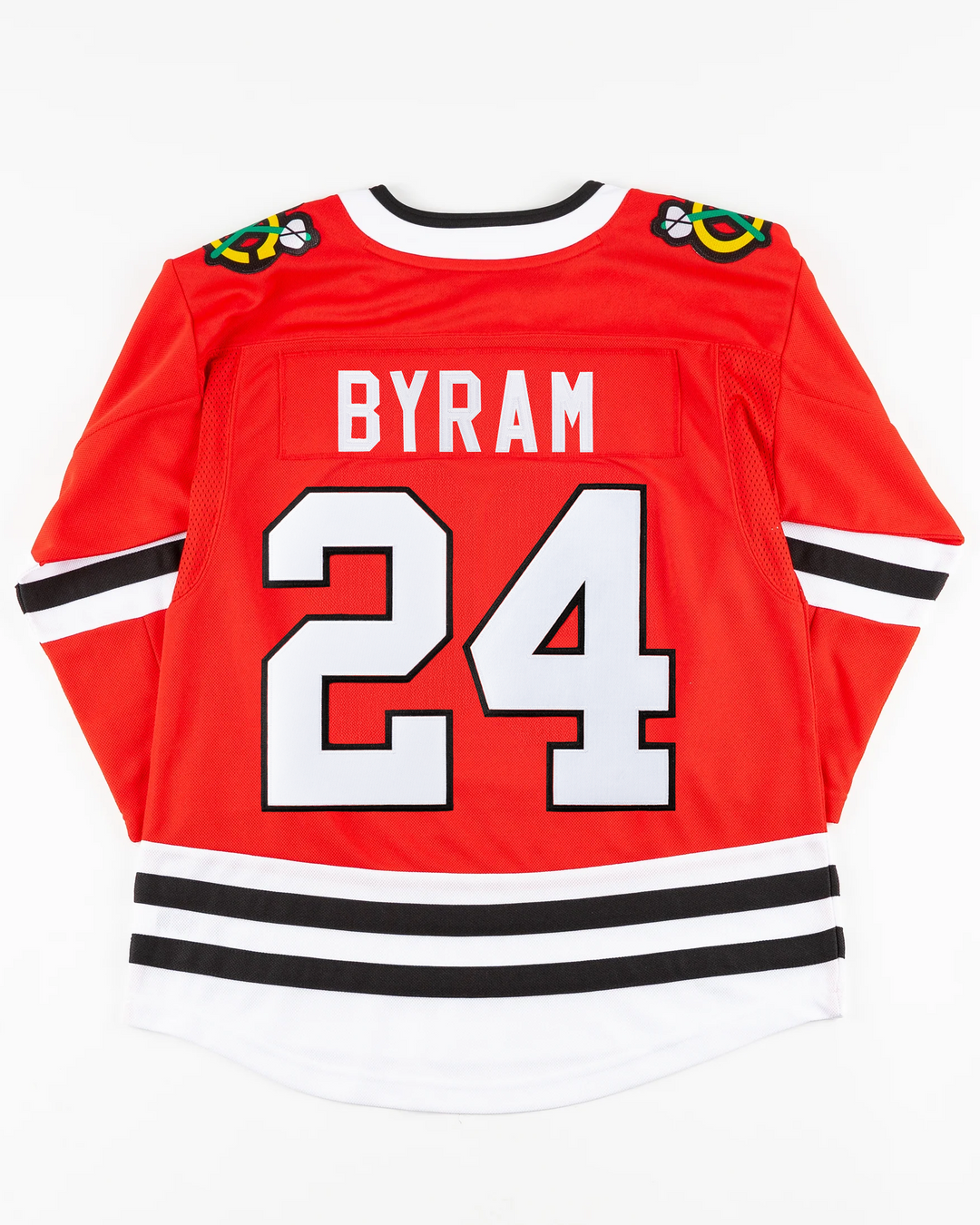 Fanatics Chicago Blackhawks Bowen Byram Breakaway Replica Home Pressed Jersey