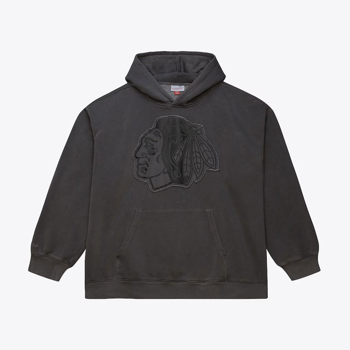 Mitchell & Ness Chicago Blackhawks Charcoal Downtown Hoodie
