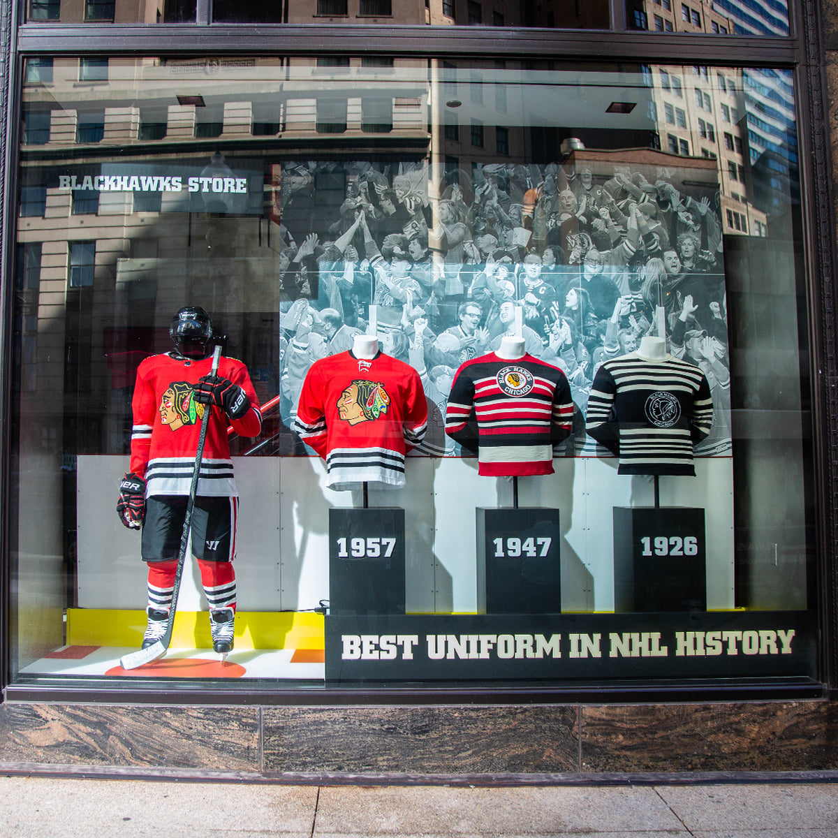 Chicago blackhawks merchandise store on sale