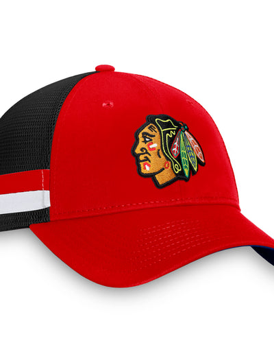 Fanatics Chicago Blackhawks 2022 Reverse Retro Structured Trucker Hat