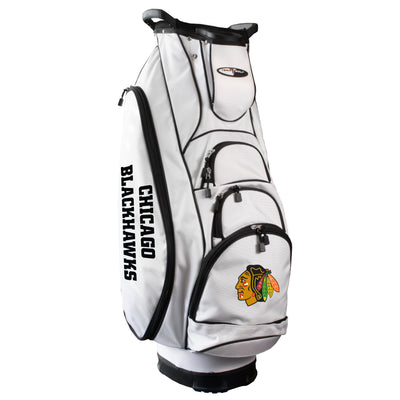 Team Golf Chicago Blackhawks White Albatross Cart Bag