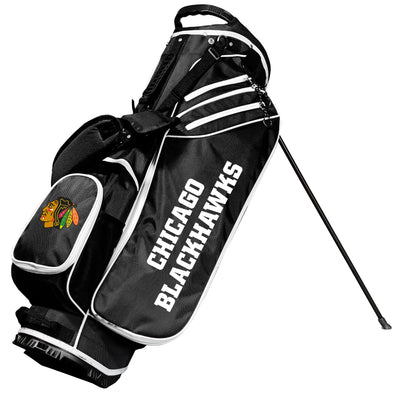 Team Golf Chicago Blackhawks Black Birdie Stand Bag