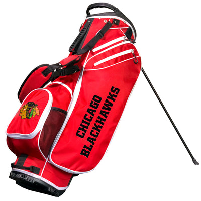 Team Golf Chicago Blackhawks Red Birdie Stand Bag