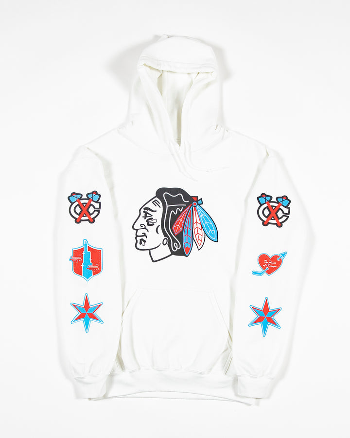 Chicago Blackhawks Chicago's Birthday Foundation Hoodie