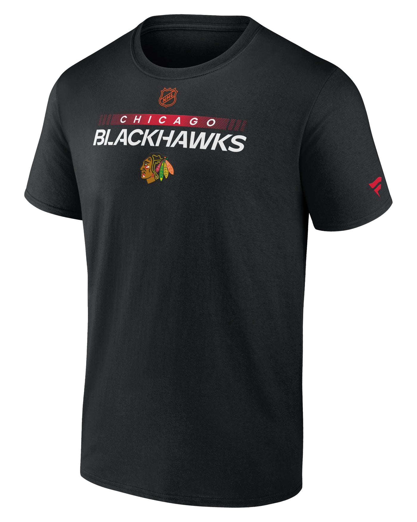 Fanatics Chicago Blackhawks 2022 Reverse Retro Authentic Pro Tee Shirt