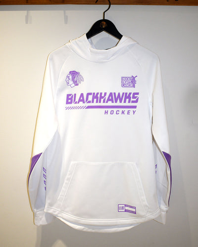 Youth Boston Bruins White 2022 NHL Hockey Fights Cancer T-Shirt