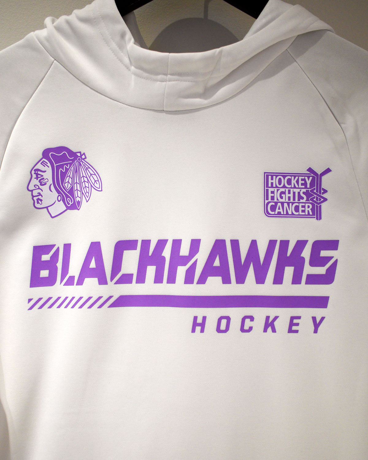 Chicago Blackhawks Levelwear White Hockey Fights Cancer Richmond Shirt,  hoodie, longsleeve, sweater