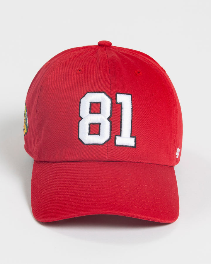 '47 Chicago Blackhawks Marian Hossa Retirement 81 Cleanup Hat