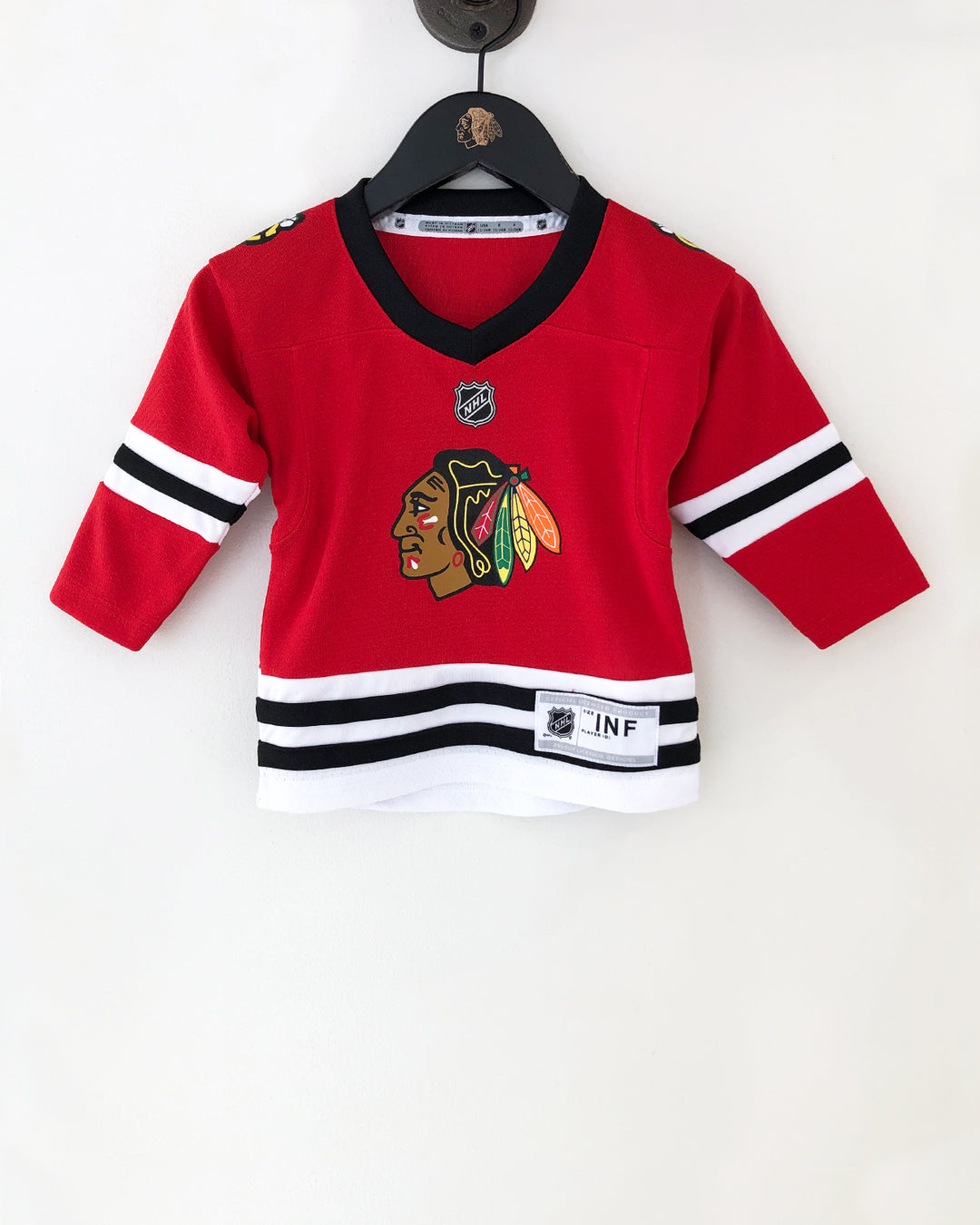 Nhl Blackhawks Kids Shirt Infant Chicago Blackhawks Blank Jersey