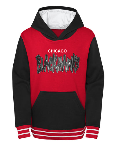 Outerstuff Chicago Blackhawks 2022 Reverse Retro Youth Pullover Hoodie