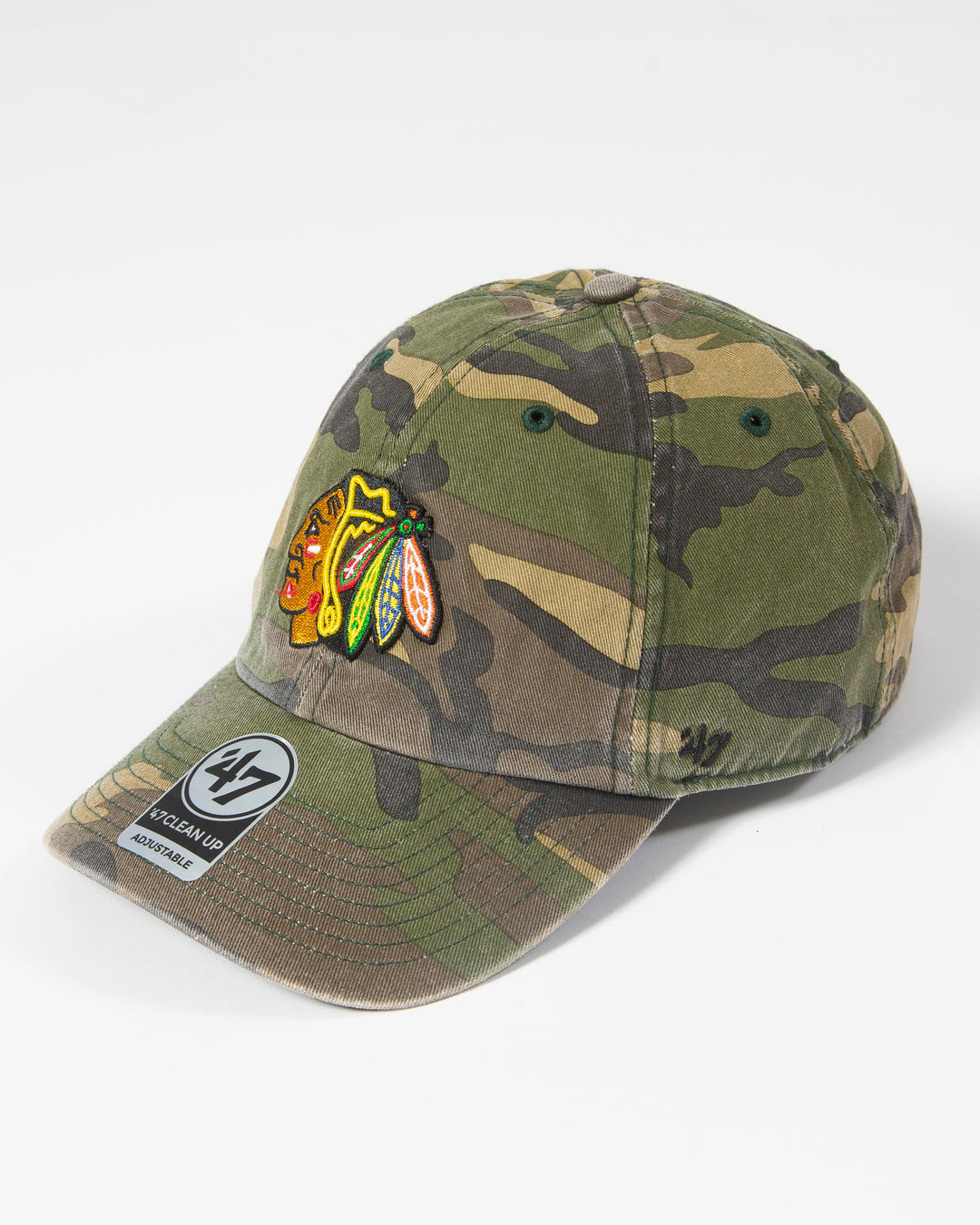 47 Chicago Blackhawks Clean Up Camo Primary