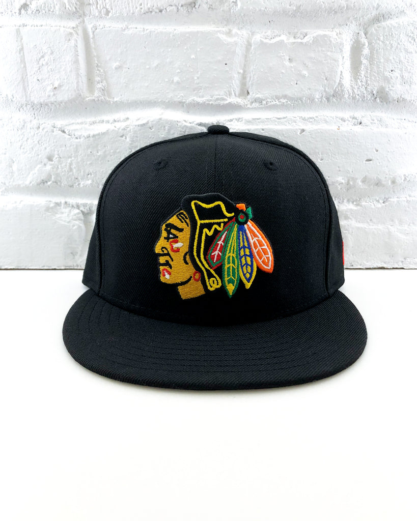 New Era 9Fifty SnapBack Hat Cap CHICAGO BLACKHAWKS