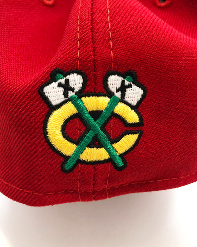New Era Red Chicago Blackhawks 5950 Fitted Cap