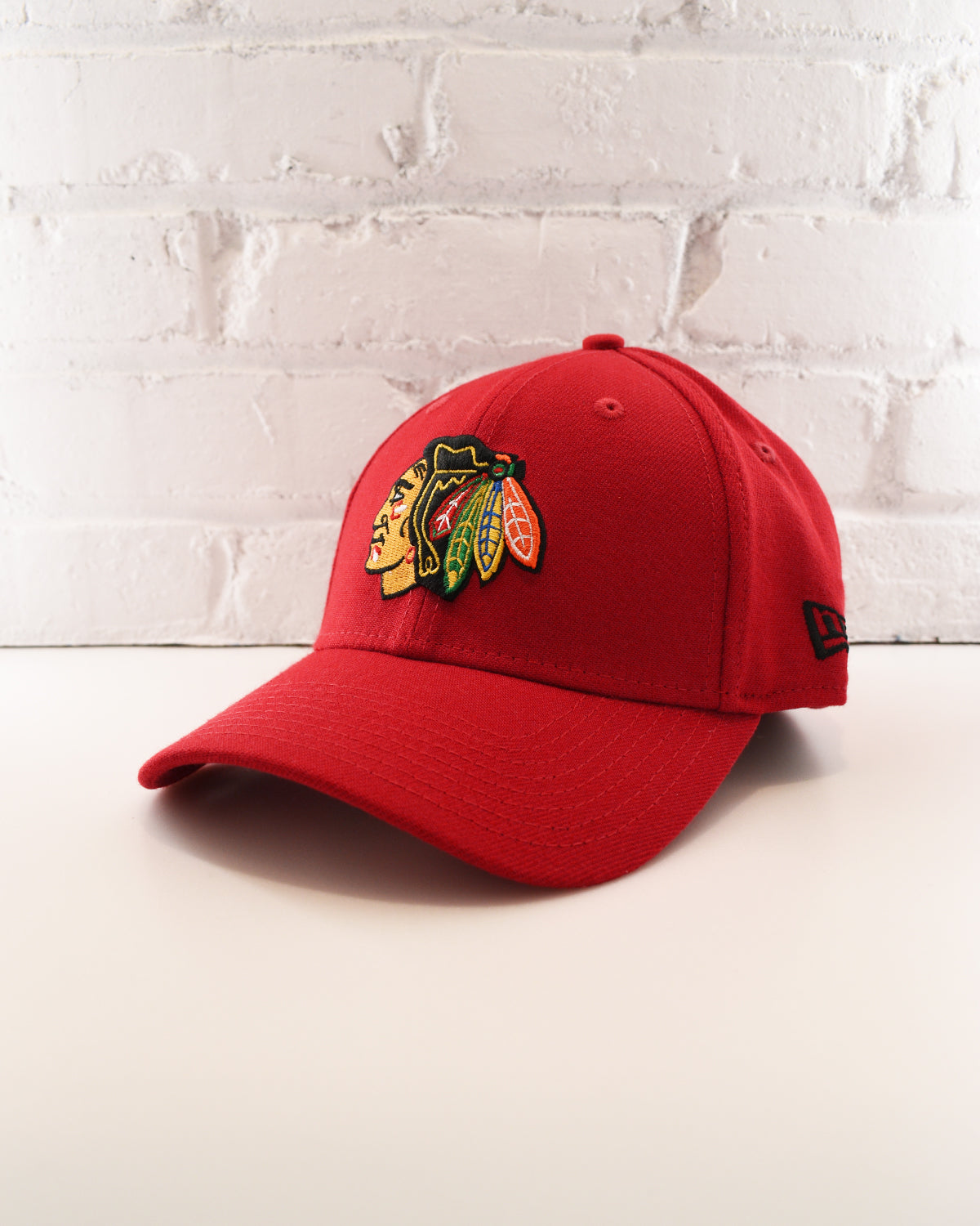 New Era Chicago Blackhawks Red Primary 3930 Flex Fit Cap