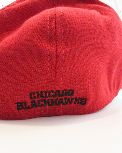New Era Chicago Blackhawks Red Primary 3930 Flex Fit Cap