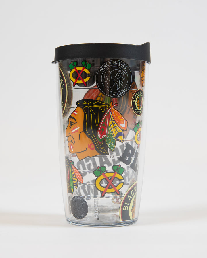 Tervis Chicago Blackhawks All-Over Logo 16 Oz Classic Tumbler