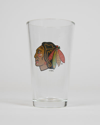 Chicago Blackhawks Pint Glass Set 2-Pack