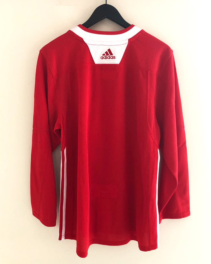 adidas Chicago Blackhawks Red Practice Jersey