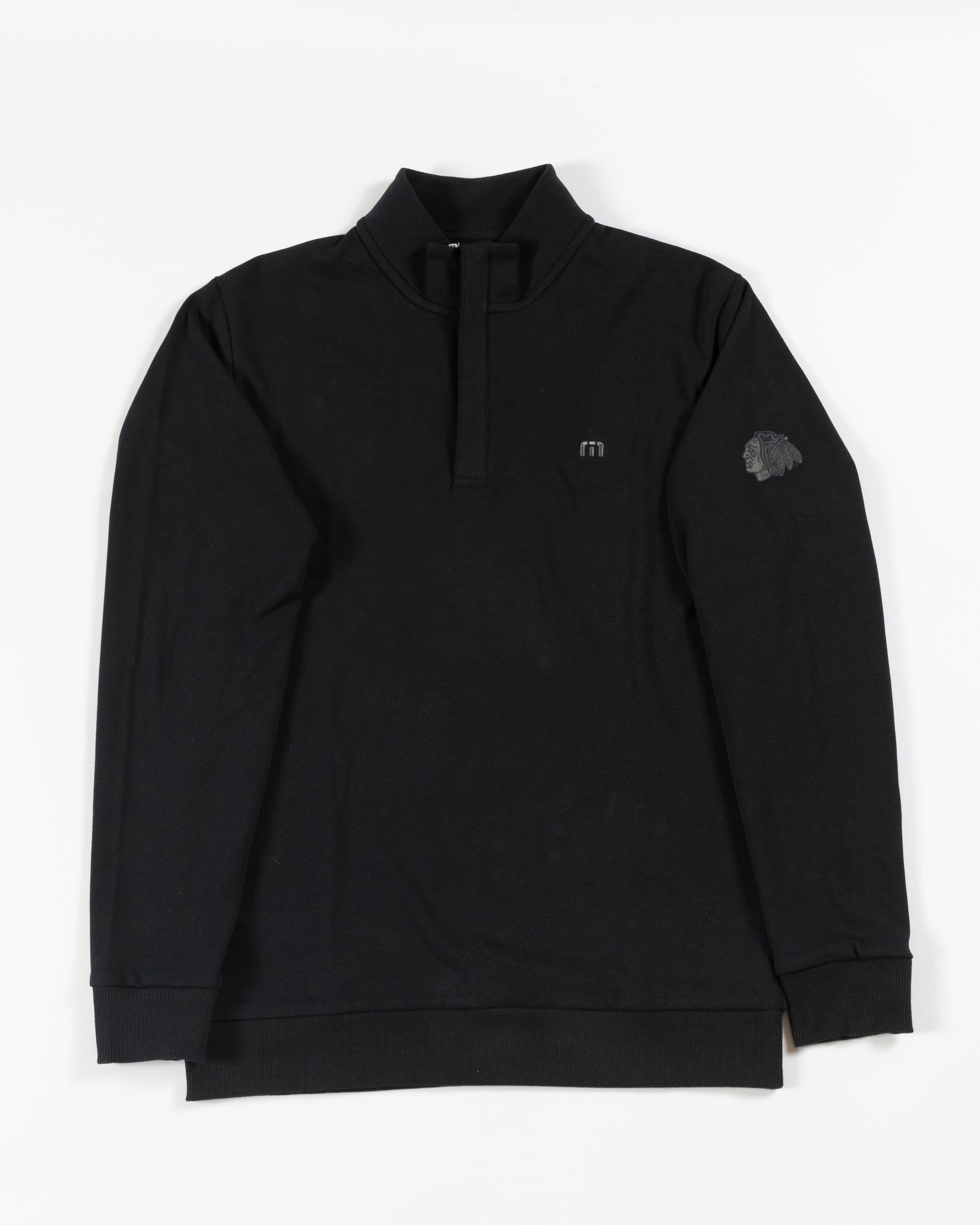 㐂 TravisMathew Chicago Blackhawks Cloud Quarter Zip – CBH Shop