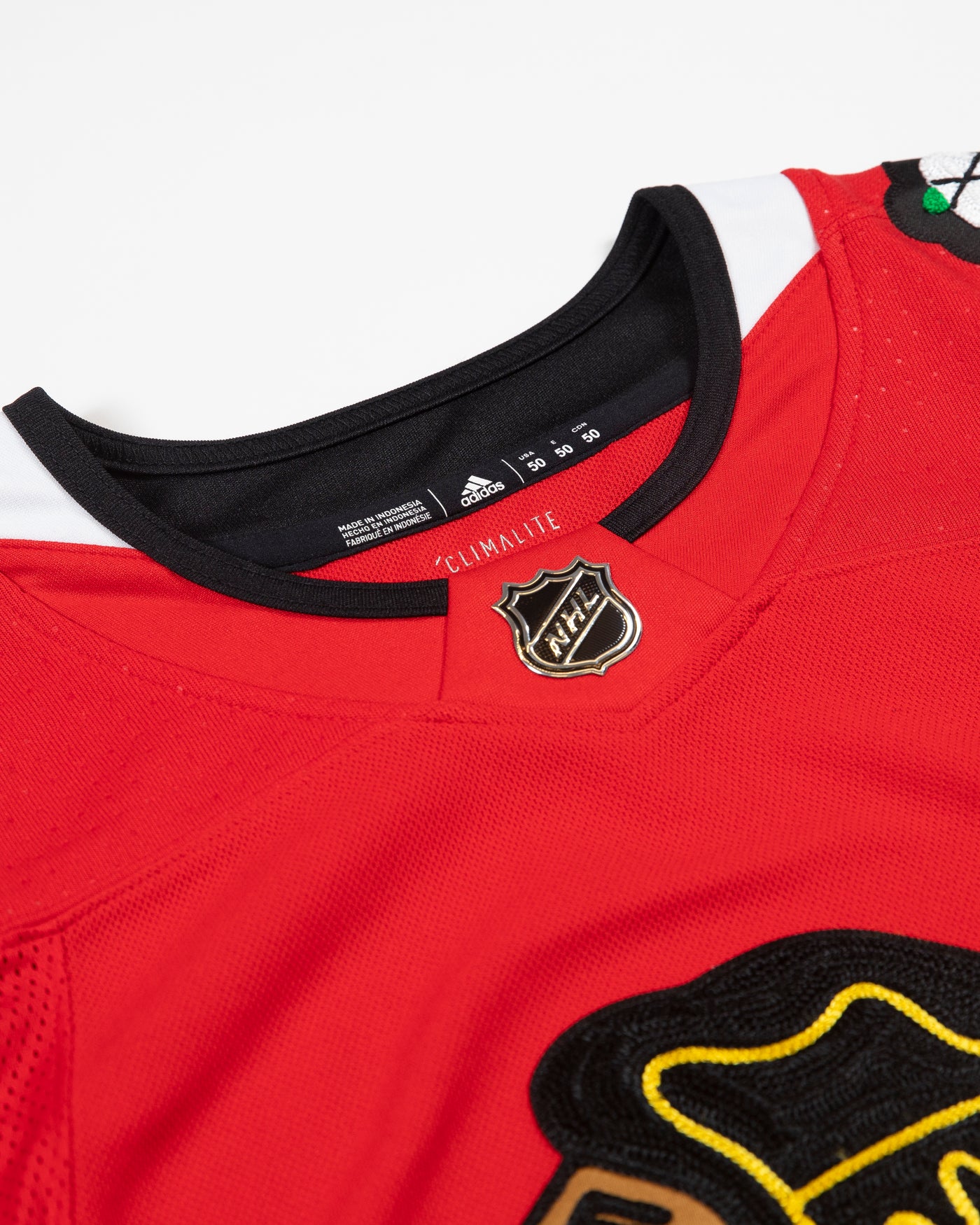 Chicago Blackhawks Adidas Primegreen Authentic Home NHL Hockey Jersey - S
