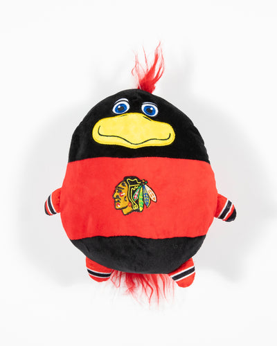 Team Beans Chicago Blackhawks 3D Squisherz Mascot Tommy Hawk Plush