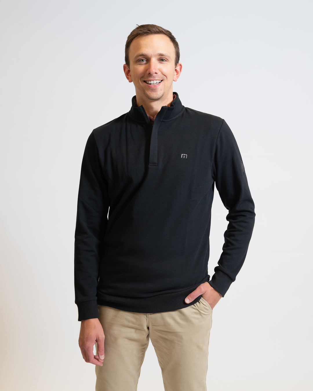 TravisMathew Chicago Blackhawks Cloud Quarter Zip