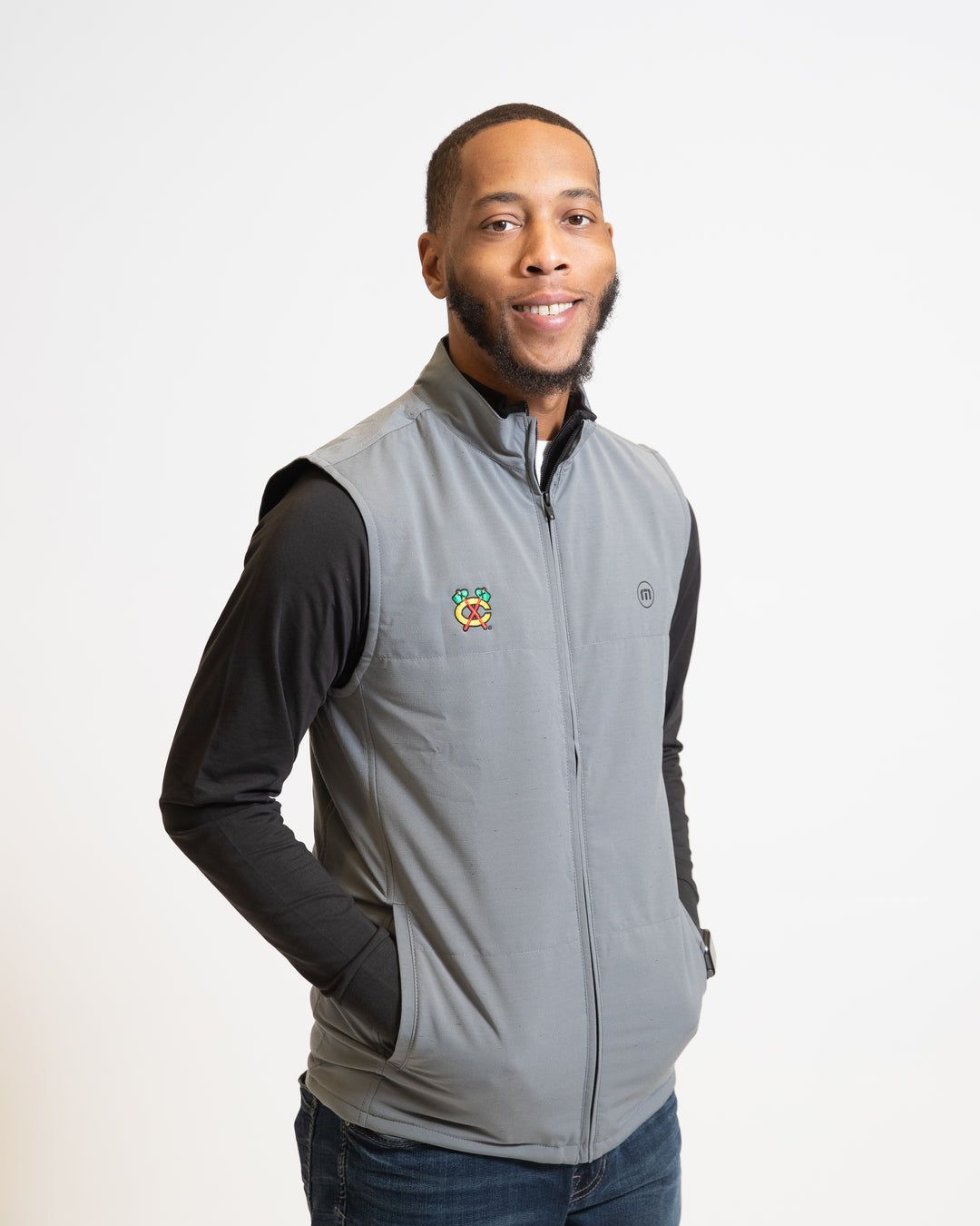 TravisMathew Chicago Blackhawks Heater Vest