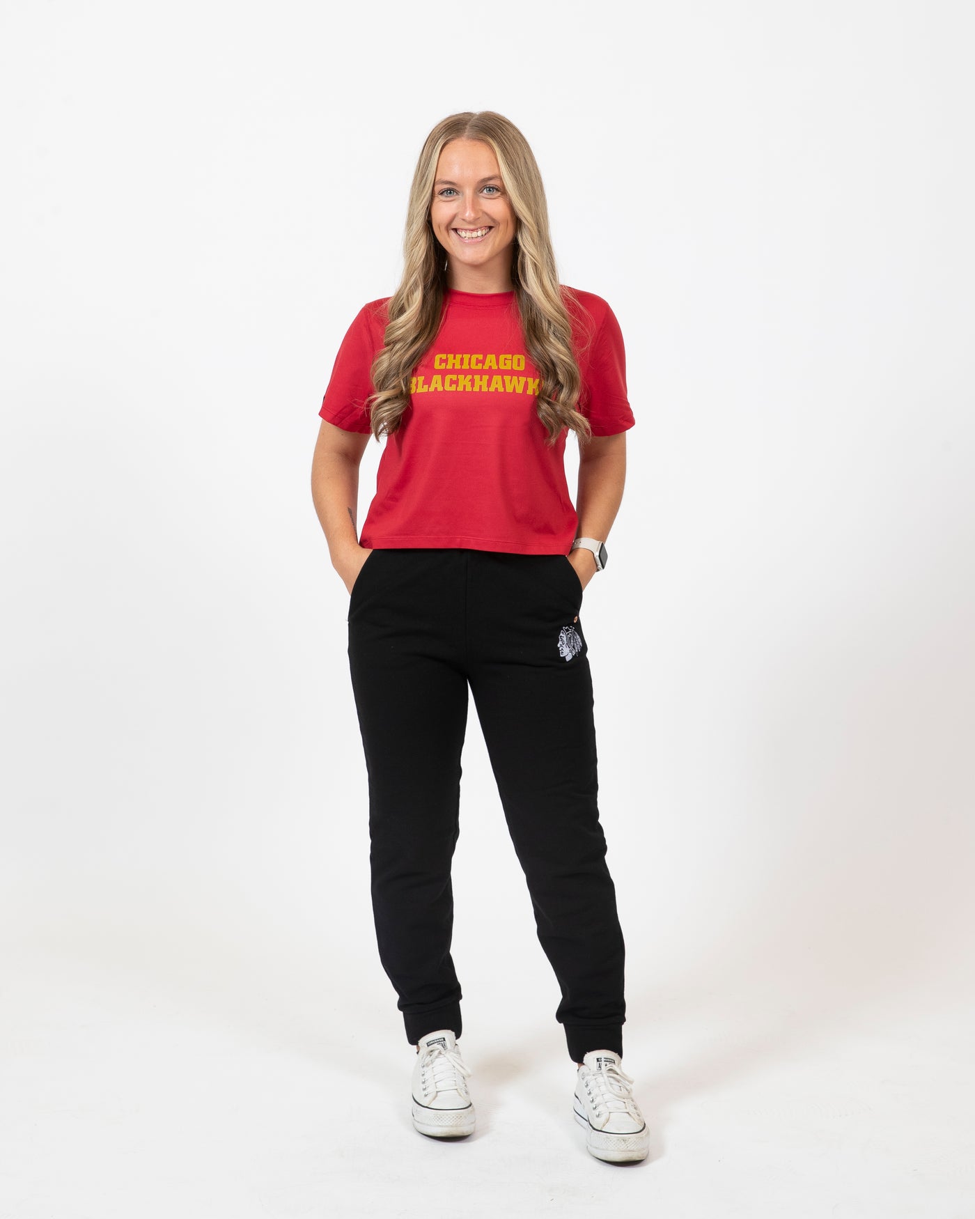 KADYLUXE Ladies Chicago Blackhawks Reign Sweatpant