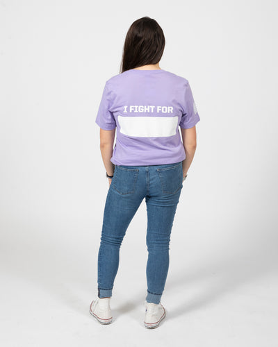 Hockey Fights Cancer "I Fight For" Tee
