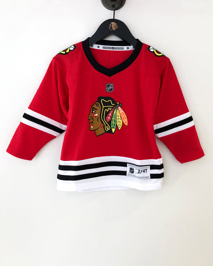 Toddler Chicago Blackhawks Blank Home Jersey