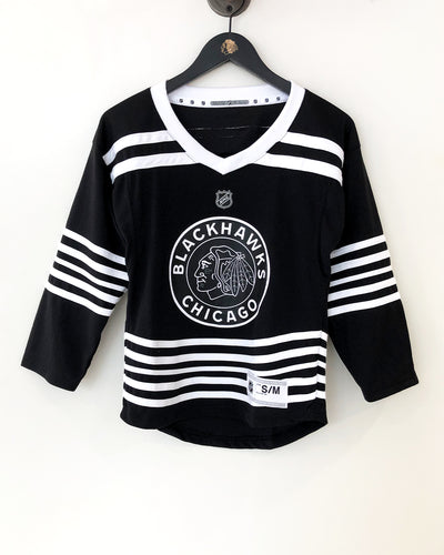 Chicago Blackhawks Vintage CCM All Over Print NHL Hockey Jersey L/XL