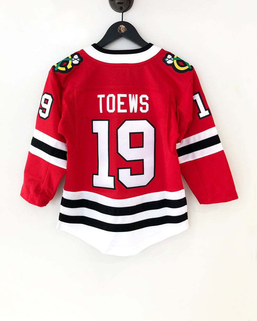 Outerstuff Youth Jonathan Toews White Chicago Blackhawks Away Premier  Player - Jersey