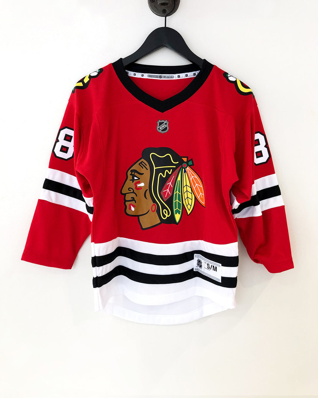 Youth Chicago Blackhawks Patrick Kane Home Replica Jersey
