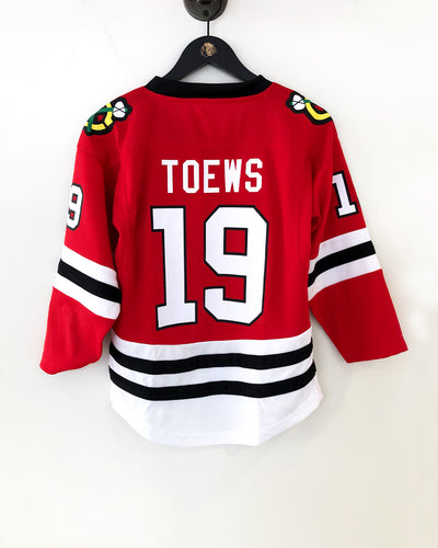 Outerstuff Youth Chicago Blackhawks Jonathan Toews Home Replica Jersey