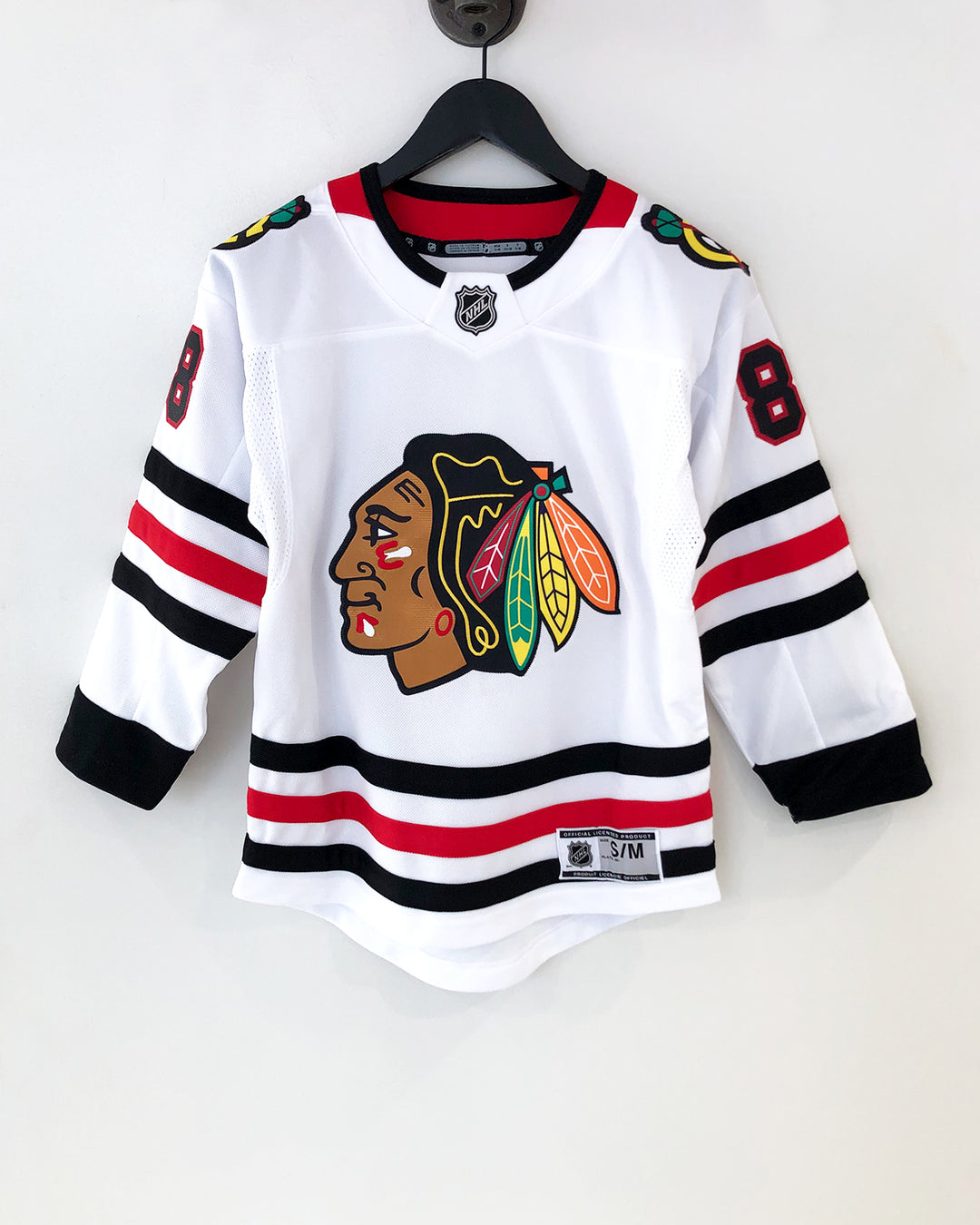 Outerstuff Youth Chicago Blackhawks Patrick Kane Away Premier Jersey