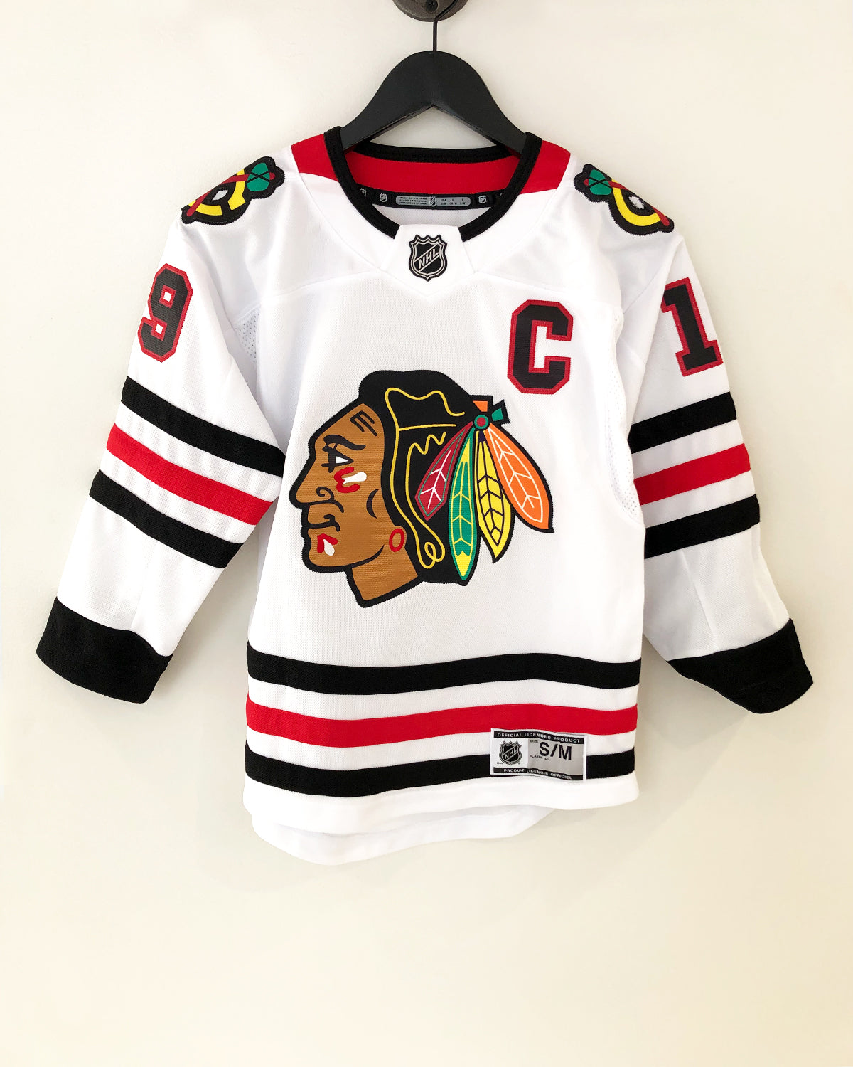 Outerstuff Youth Chicago Blackhawks Jonathan Toews Alternate Premier Jersey S/M