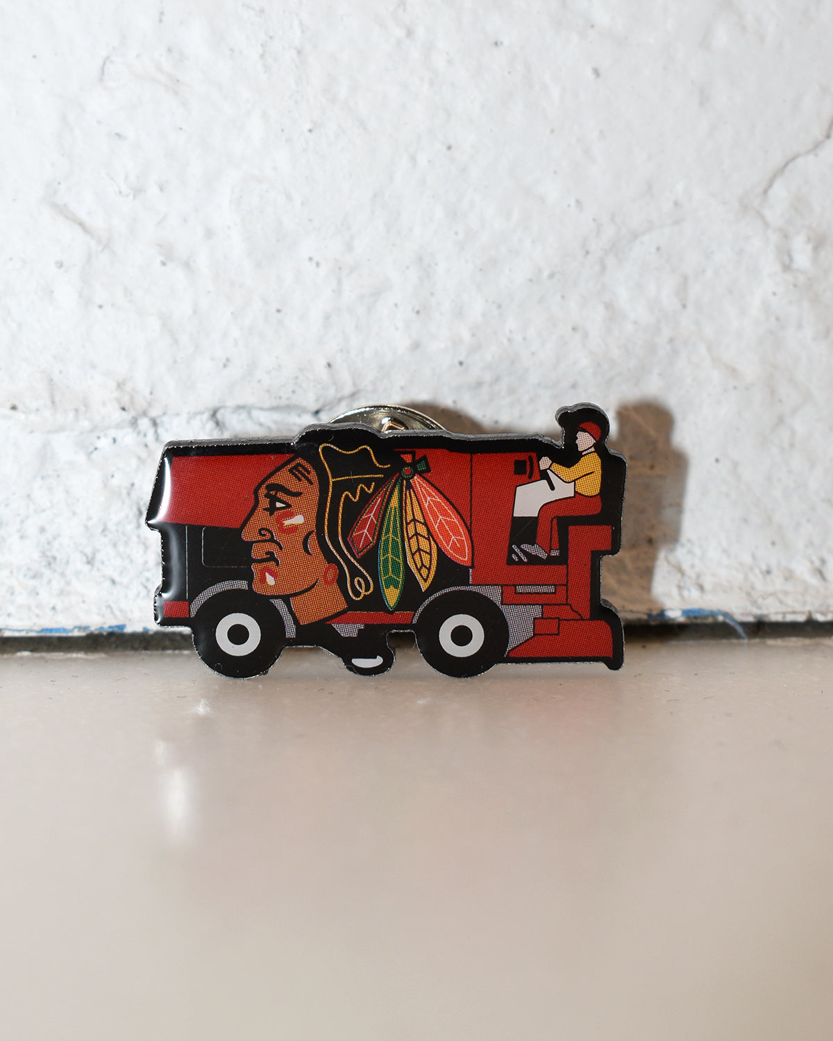 Chicago Blackhawks Ice Resurfacer Pin
